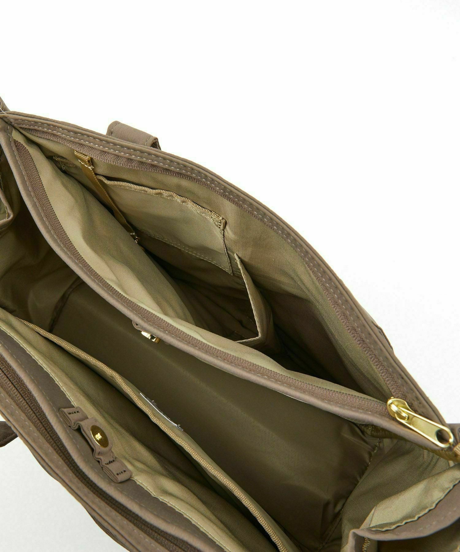 Legato Largo トートバッグ 撥水 時短 多収納 A4 撥水加工コットン調ポリ LT-F2052