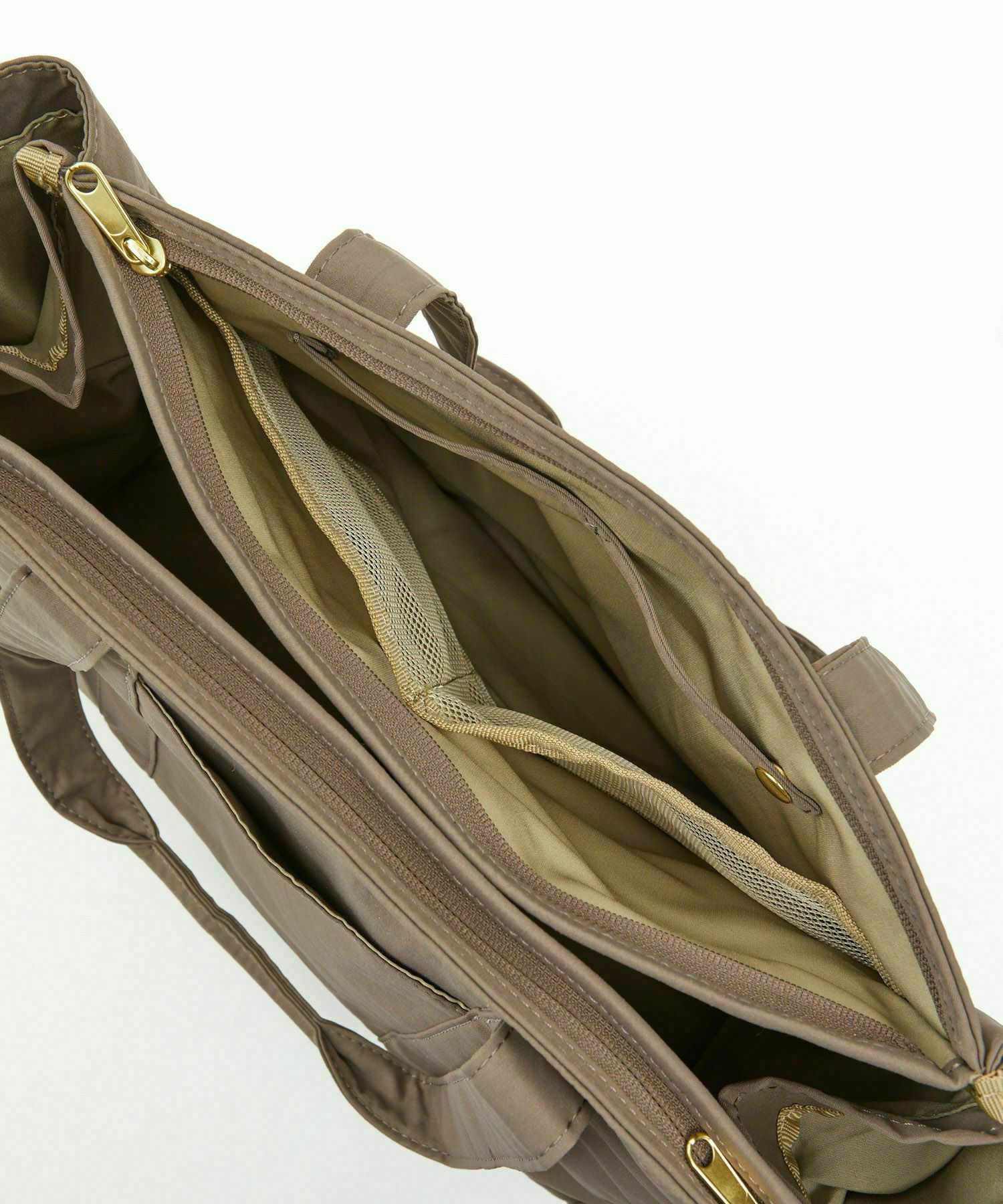 Legato Largo トートバッグ 撥水 時短 多収納 A4 撥水加工コットン調ポリ LT-F2052