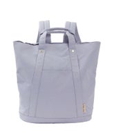 Legato Largo リュック バックパック 撥水 時短 多収納 A4 撥水加工コットン調ポリ LT-F2053