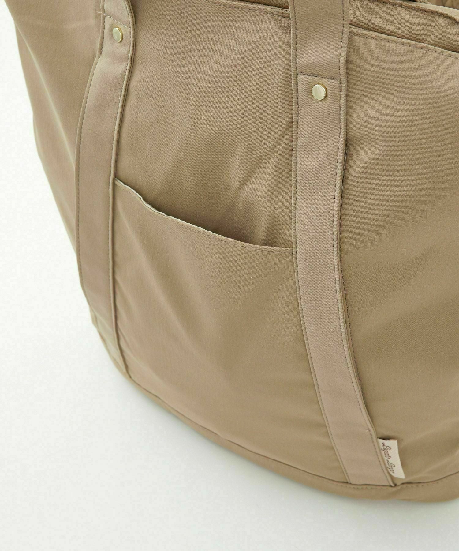 Legato Largo リュック バックパック 撥水 時短 多収納 A4 撥水加工コットン調ポリ LT-F2053