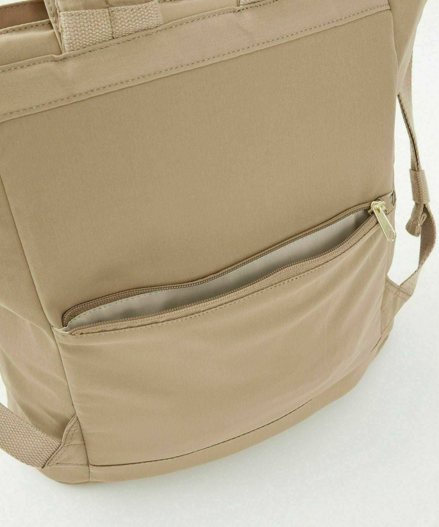 Legato Largo リュック バックパック 撥水 時短 多収納 A4 撥水加工コットン調ポリ LT-F2053