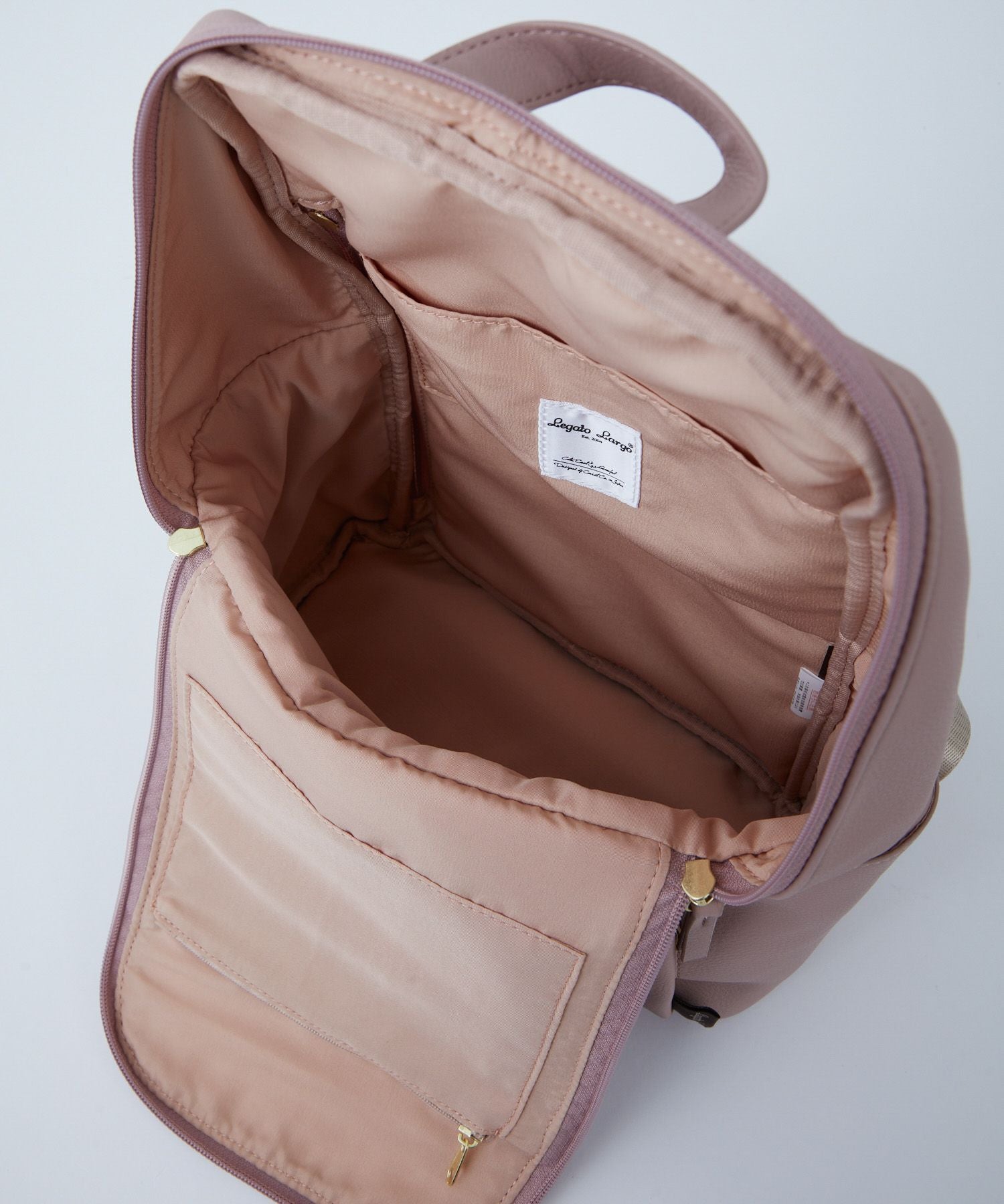 Legato Largo リュック バックパック MIHABAG 多収納 A4 マットスキンフェイクレザー LH-L0033