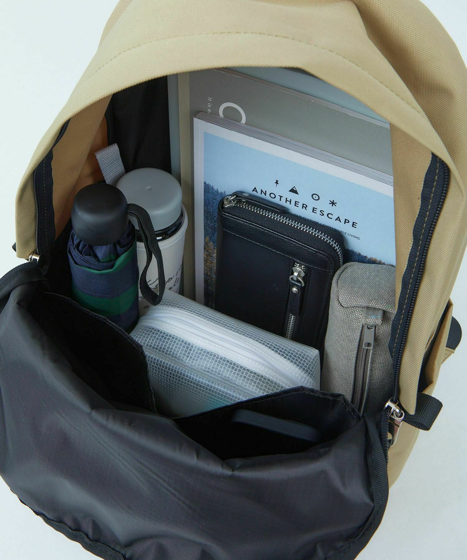 anello リュック バックパック 撥水 PC収納 多収納 A4 TOGO ATS0665