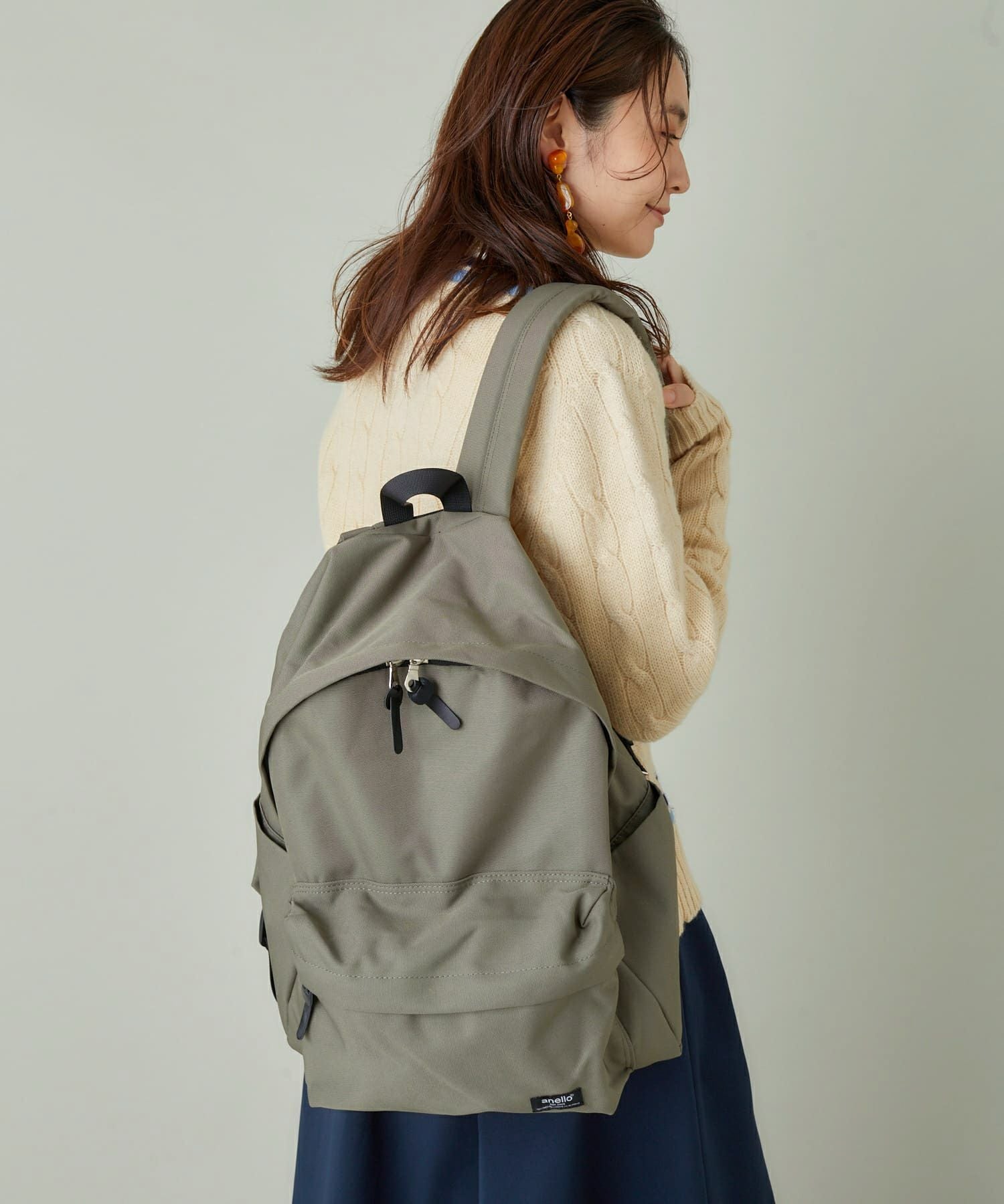 anello リュック バックパック 撥水 PC収納 多収納 A4 TOGO ATS0665