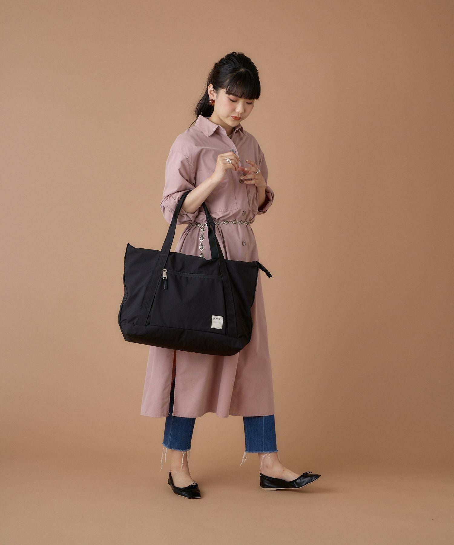 anello トートバッグ 撥水 A3 CIRCLE ATH3151