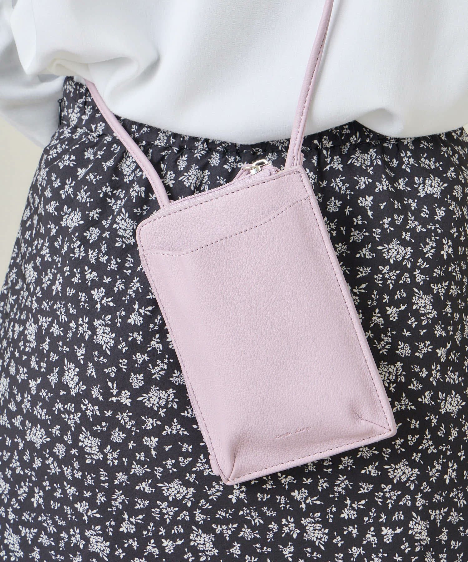 Legato Largo ショルダーバッグ  mini フルグレインフェイクレザー LG-D1161