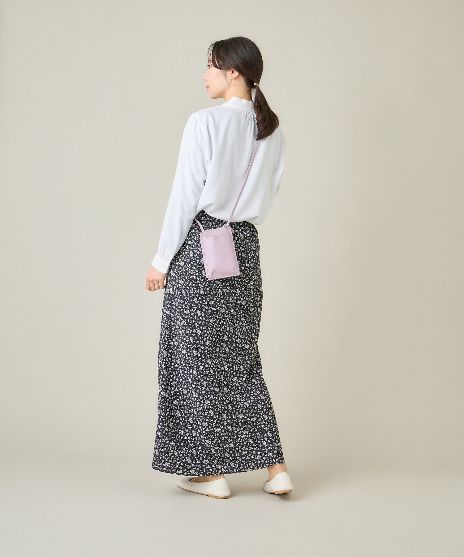 Legato Largo ショルダーバッグ  mini フルグレインフェイクレザー LG-D1161