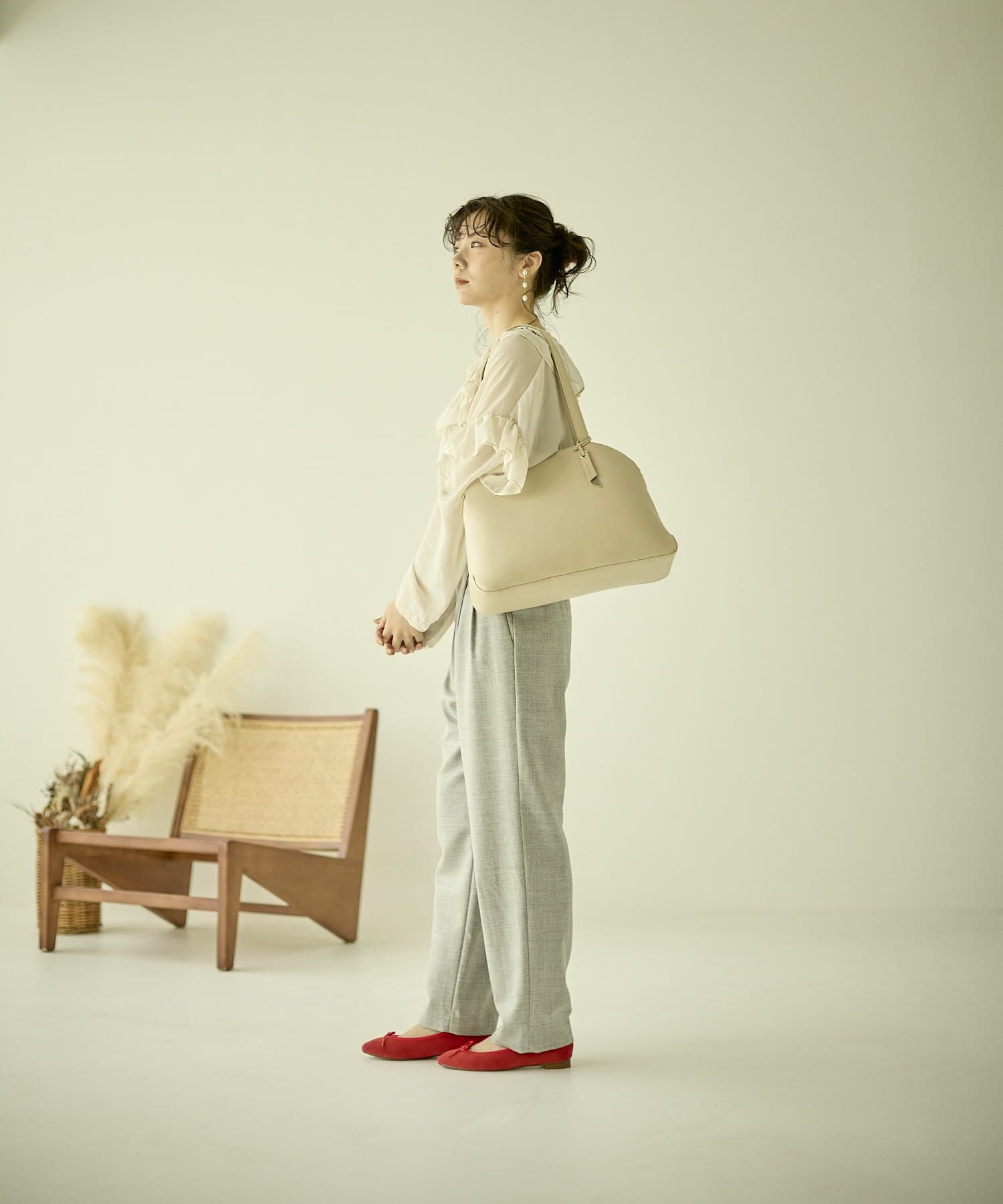 Legato Largo トートバッグ 軽量 A4 かるいかばん LH-F3065