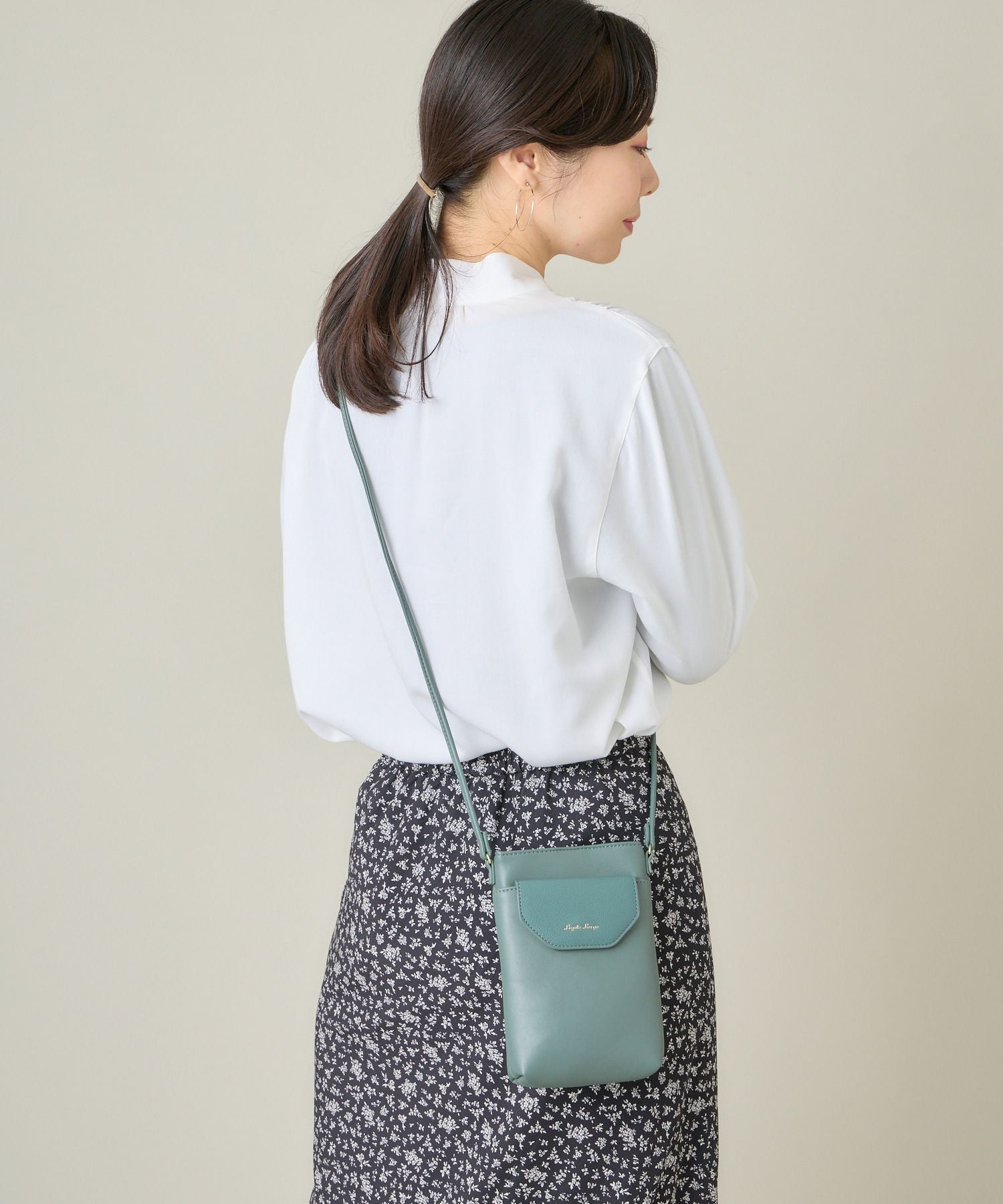 Legato Largo ショルダーバッグ  mini メール型デザイン LG-V0055