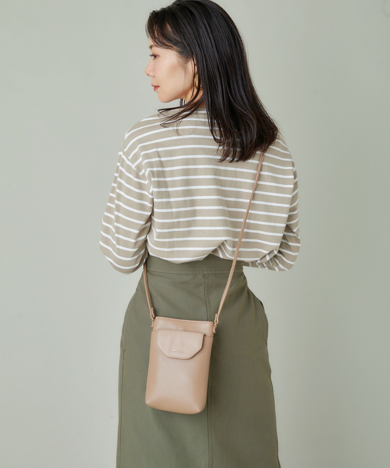 Legato Largo ショルダーバッグ  mini メール型デザイン LG-V0055