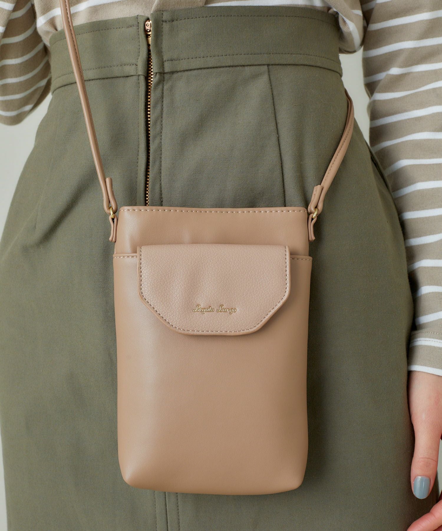 Legato Largo ショルダーバッグ  mini メール型デザイン LG-V0055