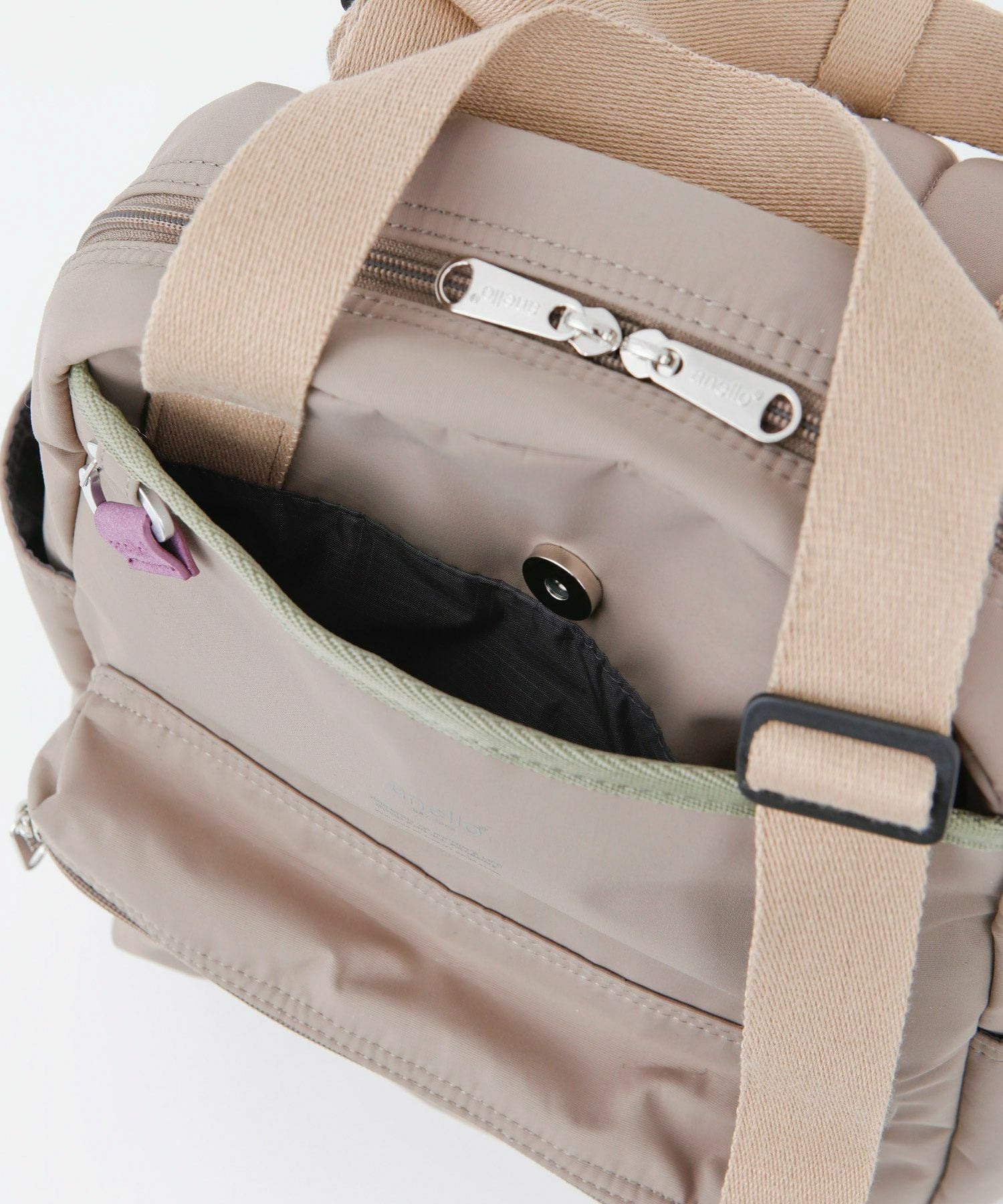 anello リュック バックパック 撥水 多収納 2WAY A4 BASE ATM0521