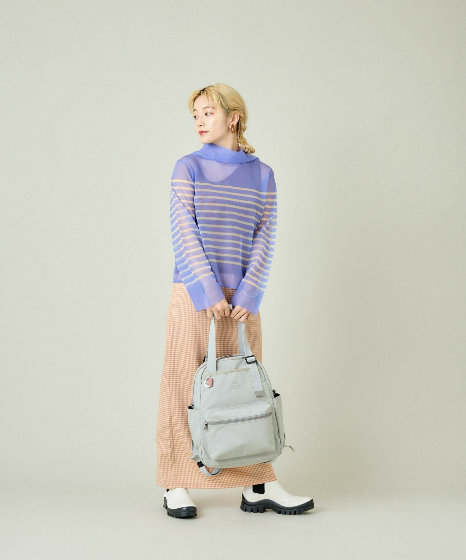 anello リュック バックパック 撥水 多収納 2WAY A4 BASE ATM0521