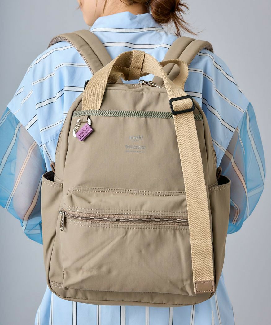 anello リュック バックパック 撥水 多収納 2WAY A4 BASE ATM0521