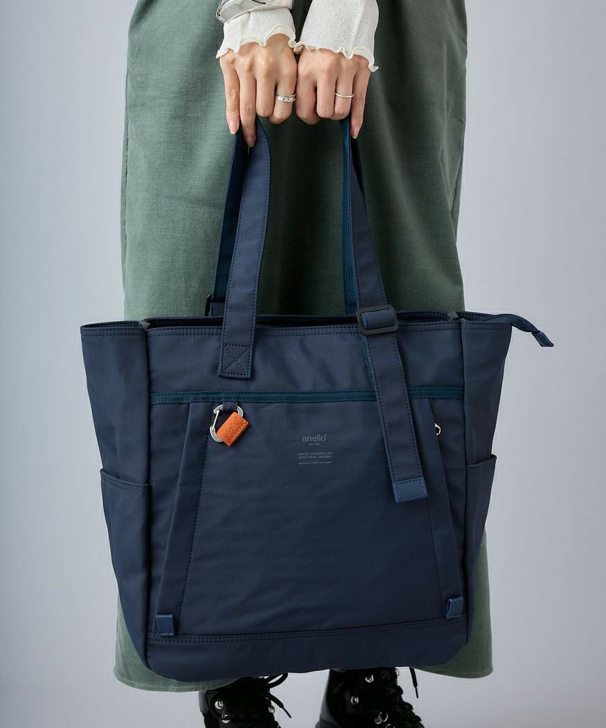 anello トートバッグ 撥水 多収納 A4 BASE ATM0523