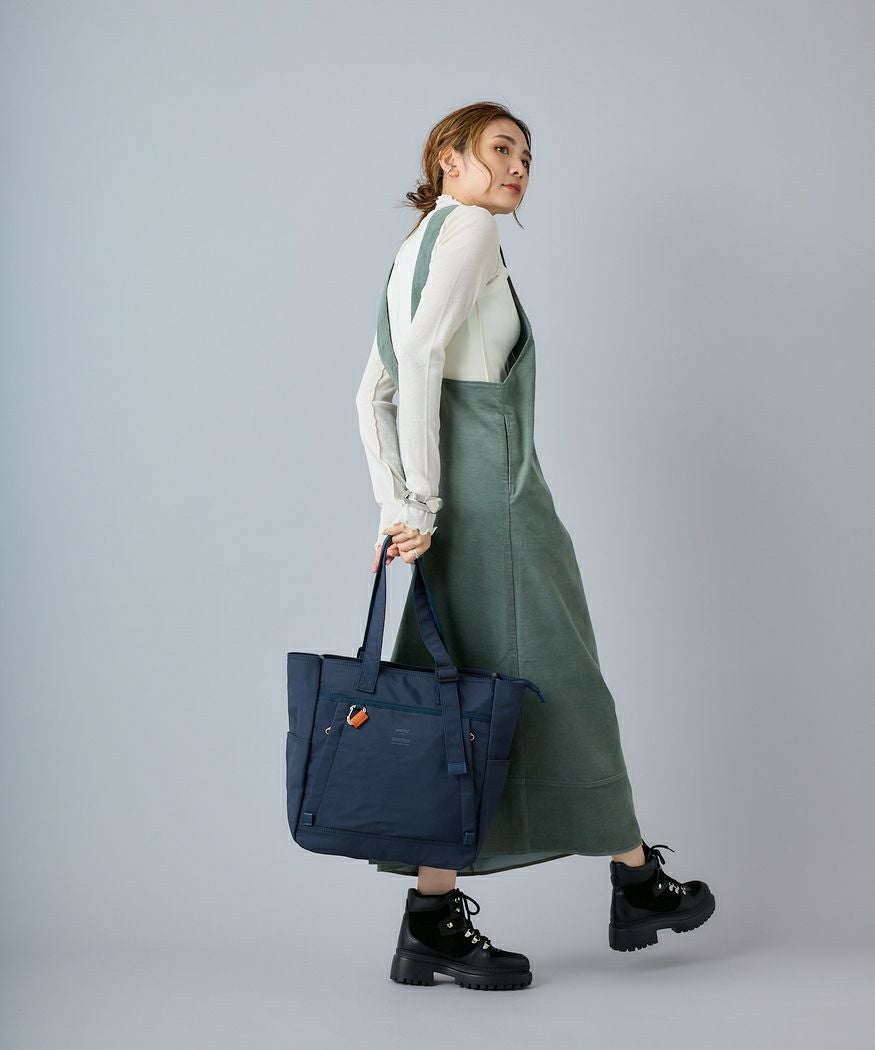 anello トートバッグ 撥水 多収納 A4 BASE ATM0523