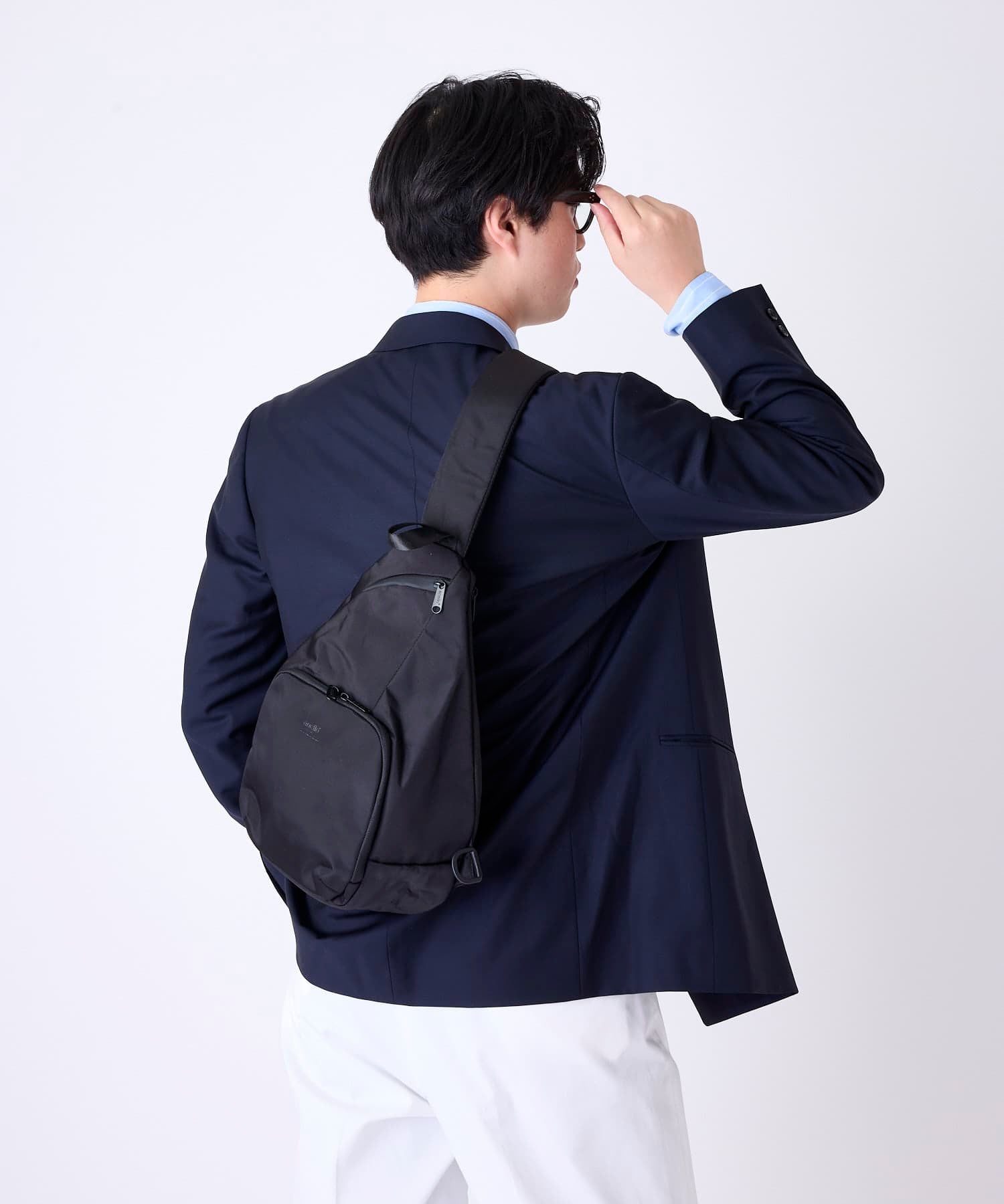 anello ボディバッグ ウエストポーチ 撥水 多収納 A5 NILE ATS0757