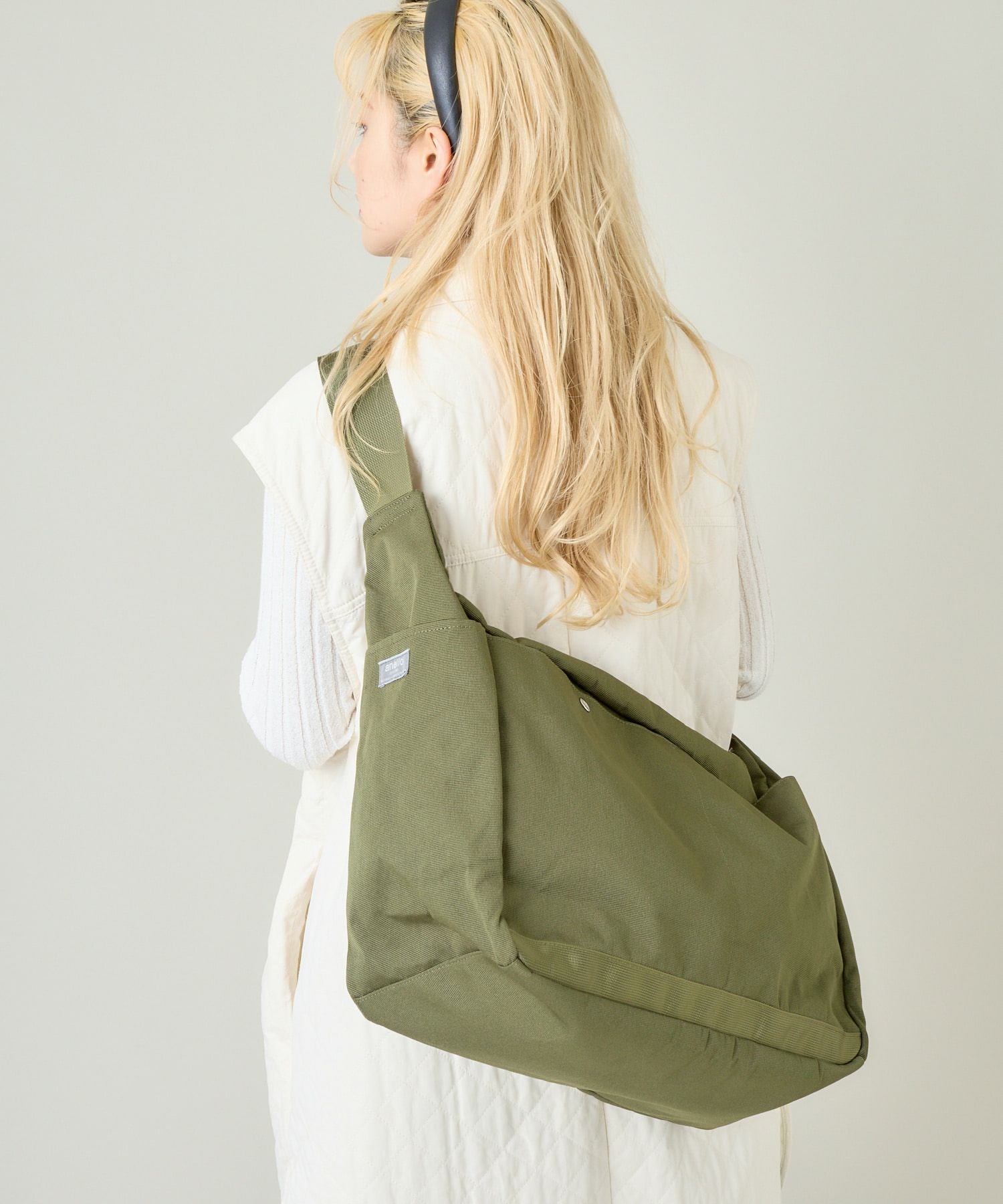 anello ショルダーバッグ 撥水 多収納 A4 ANYTIME ATS0983