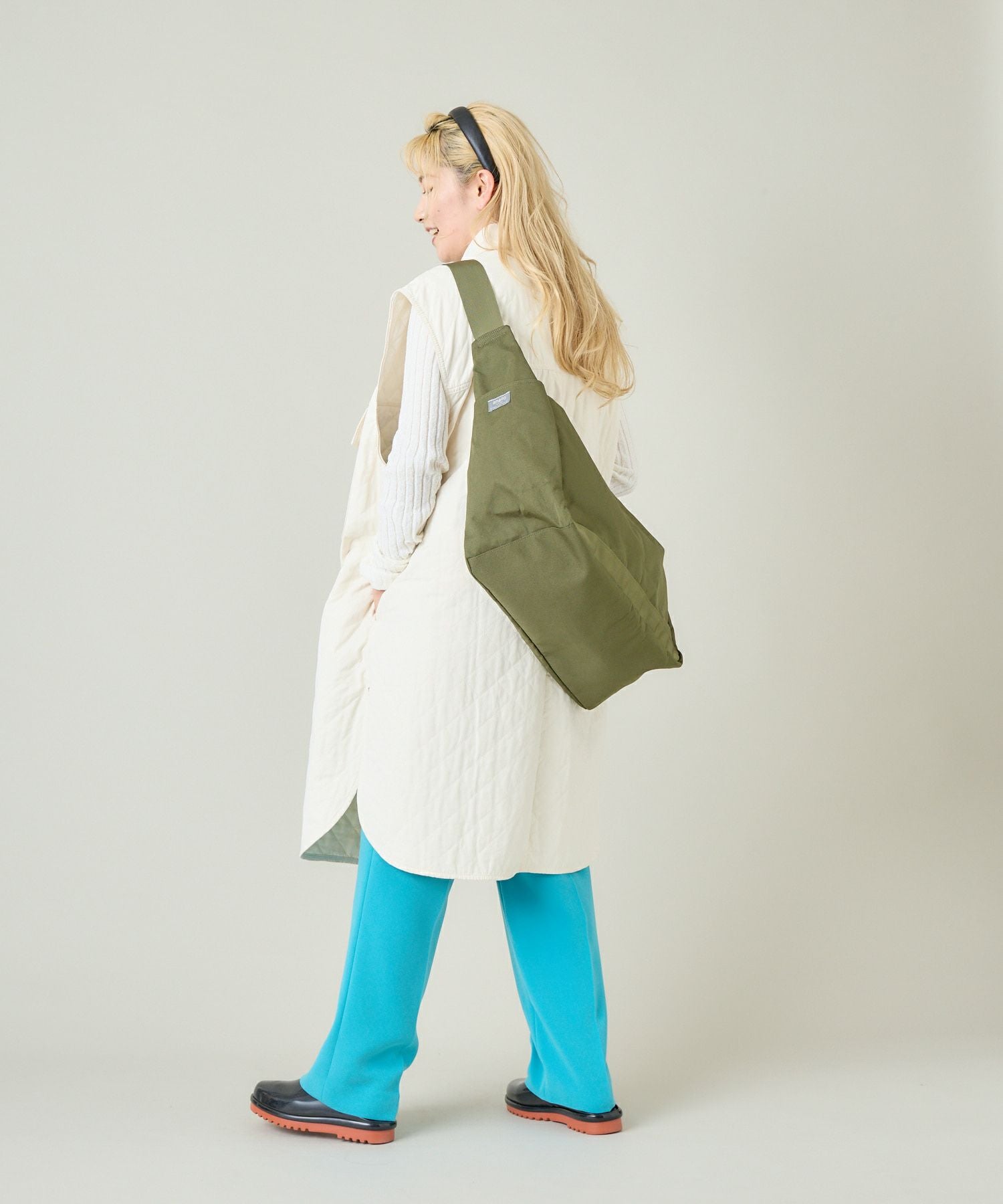 anello ショルダーバッグ 撥水 多収納 A4 ANYTIME ATS0983