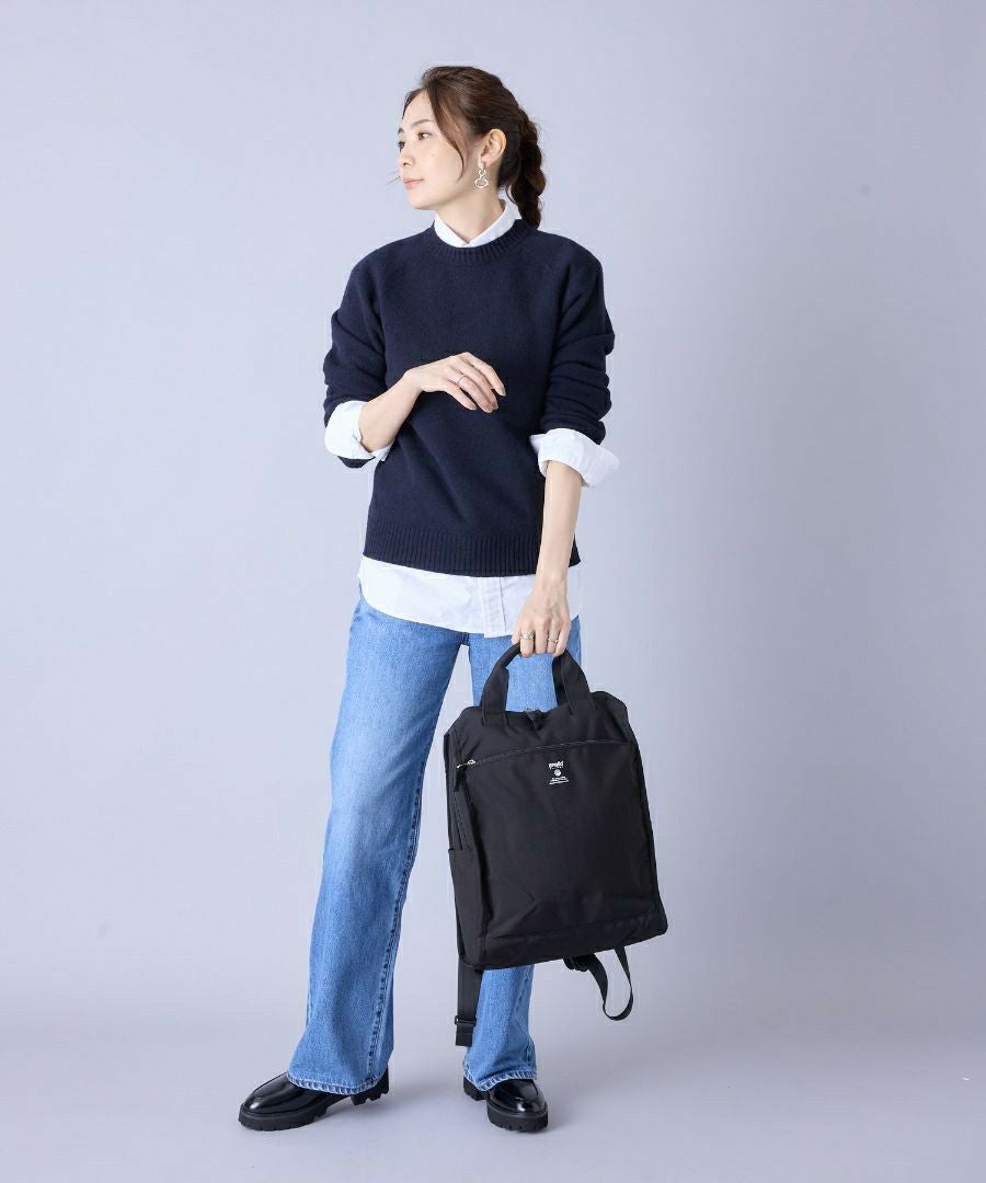 anello GRANDE リュック バックパック 軽量 撥水 多収納 10ﾎﾟｹ A4 CABIN GTM0171