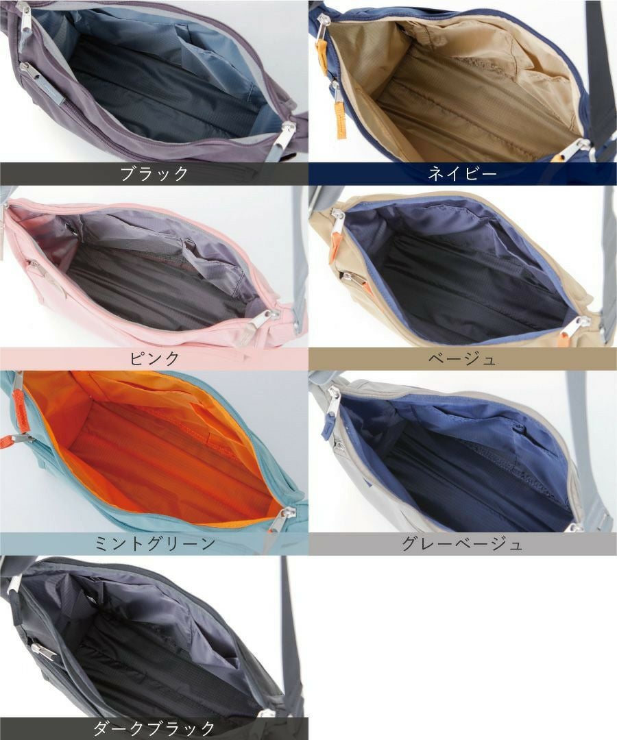 anello GRANDE ショルダーバッグ 軽量 撥水 多収納 10ﾎﾟｹ A5 CABIN GTM0172