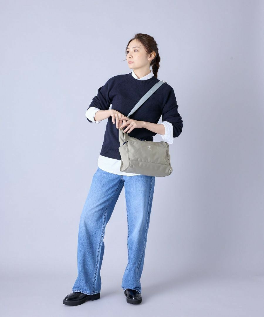 anello GRANDE ショルダーバッグ 軽量 撥水 多収納 10ﾎﾟｹ A5 CABIN GTM0172