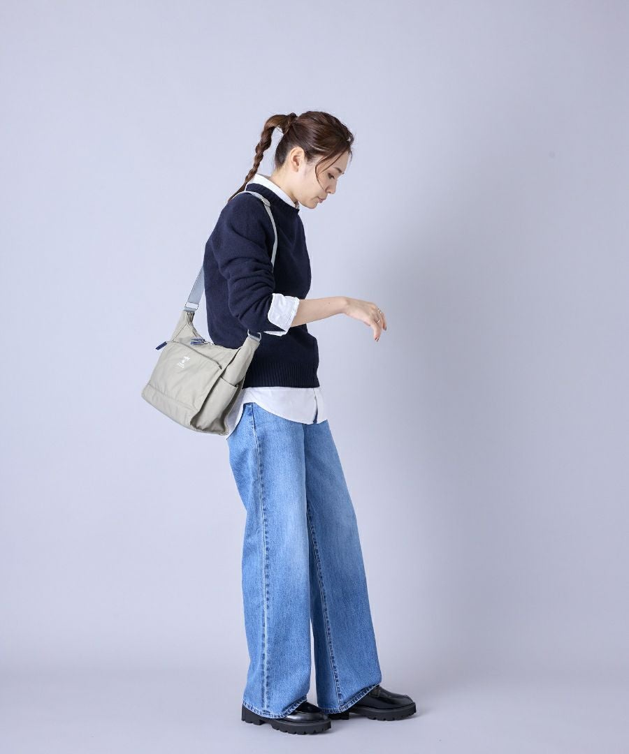 anello GRANDE ショルダーバッグ 軽量 撥水 多収納 10ﾎﾟｹ A5 CABIN GTM0172