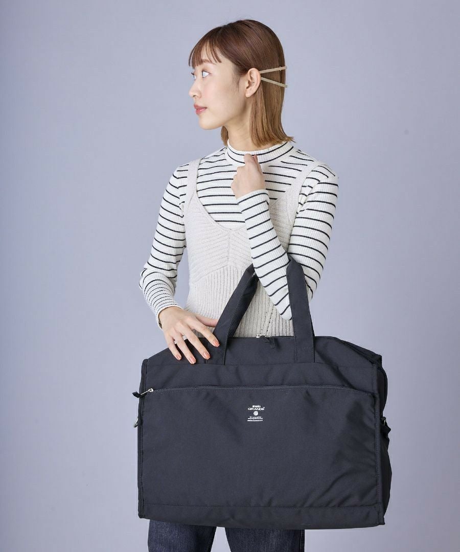 anello GRANDE ボストンバッグ 撥水 軽量 多収納 2WAY 10ﾎﾟｹ A3 CABIN GTM0178