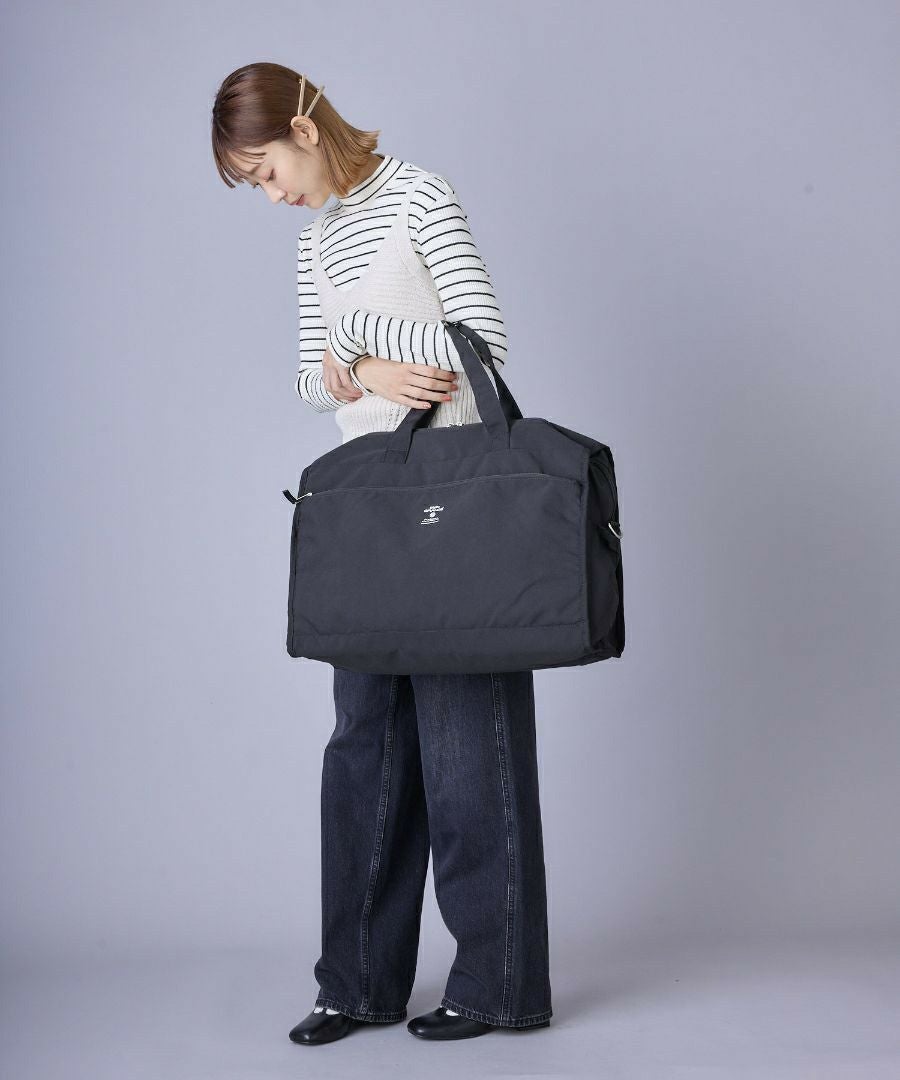 anello GRANDE ボストンバッグ 撥水 軽量 多収納 2WAY 10ﾎﾟｹ A3 CABIN GTM0178