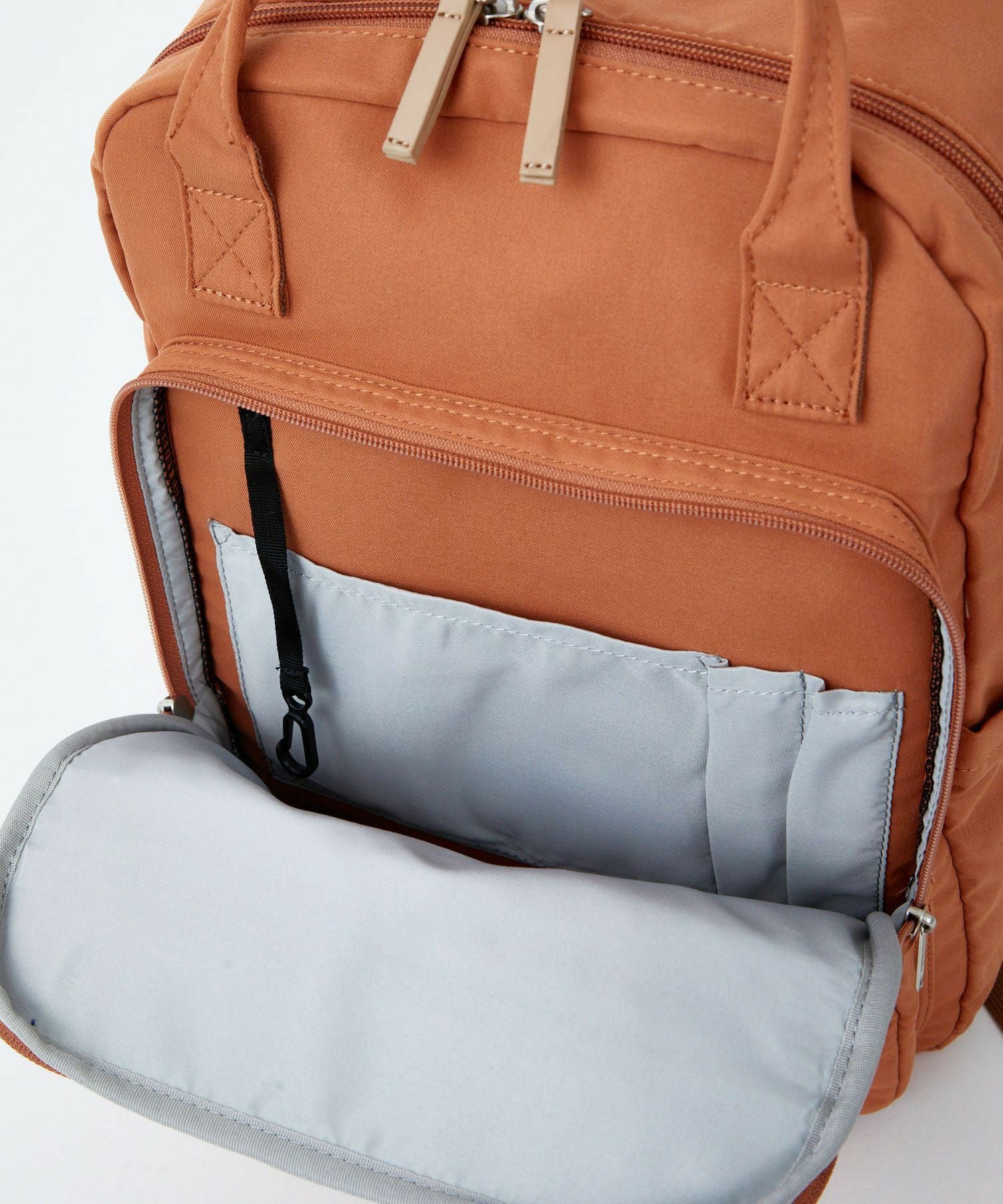 anello GRANDE リュック バックパック 多収納 PC収納 A4 CINNAMON GTM0331