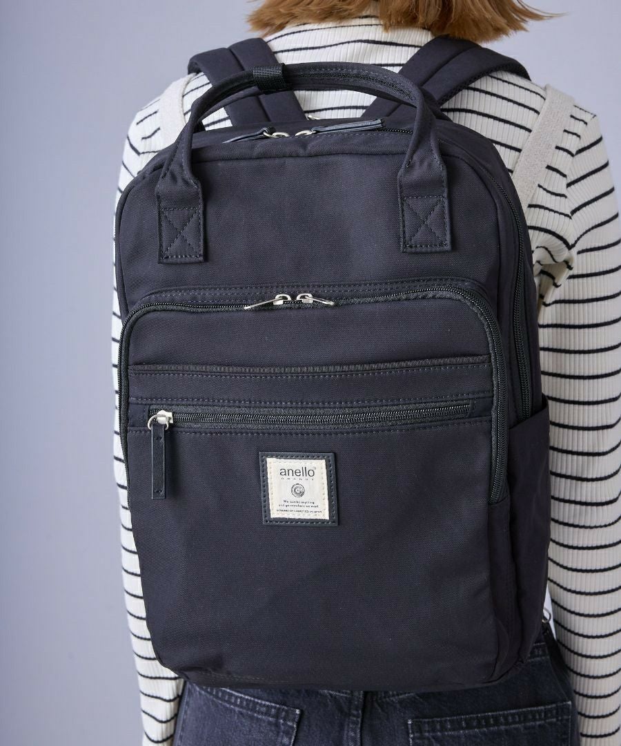 anello GRANDE リュック バックパック 多収納 PC収納 A4 CINNAMON GTM0331