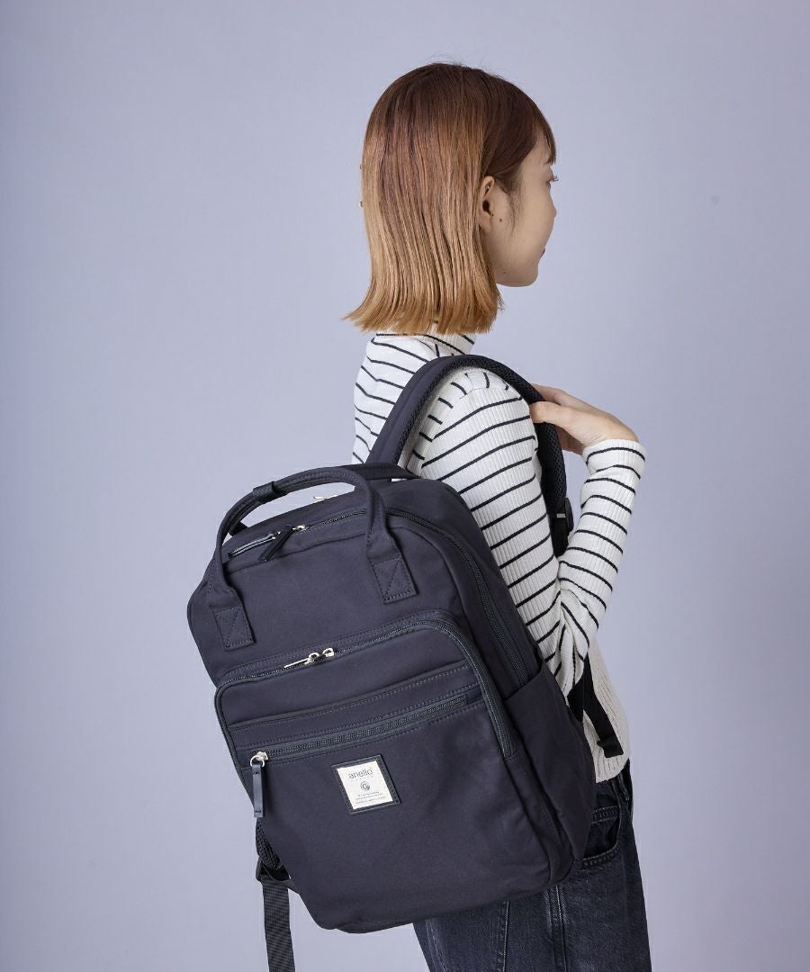 anello GRANDE リュック バックパック 多収納 PC収納 A4 CINNAMON GTM0331