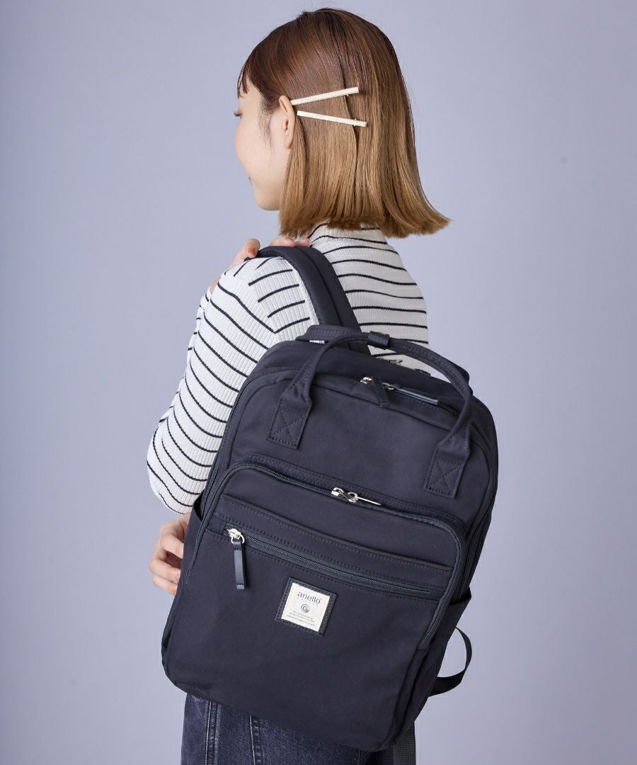 anello GRANDE リュック バックパック 多収納 PC収納 A4 CINNAMON GTM0331