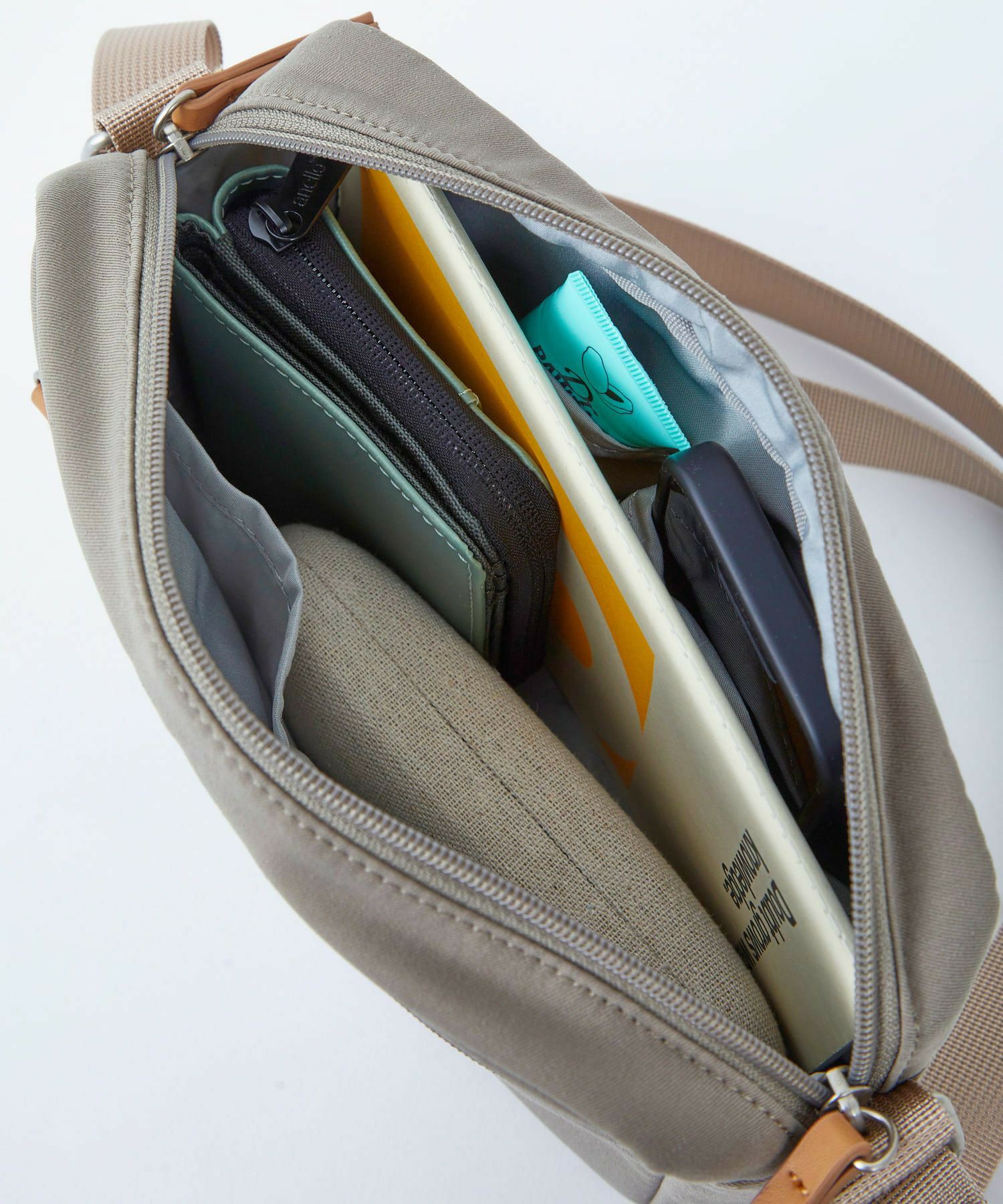 anello GRANDE ショルダーバッグ 多収納 mini CINNAMON GTM0333