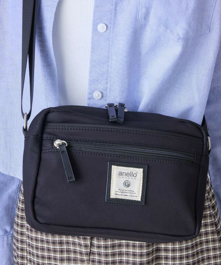 anello GRANDE ショルダーバッグ 多収納 mini CINNAMON GTM0333