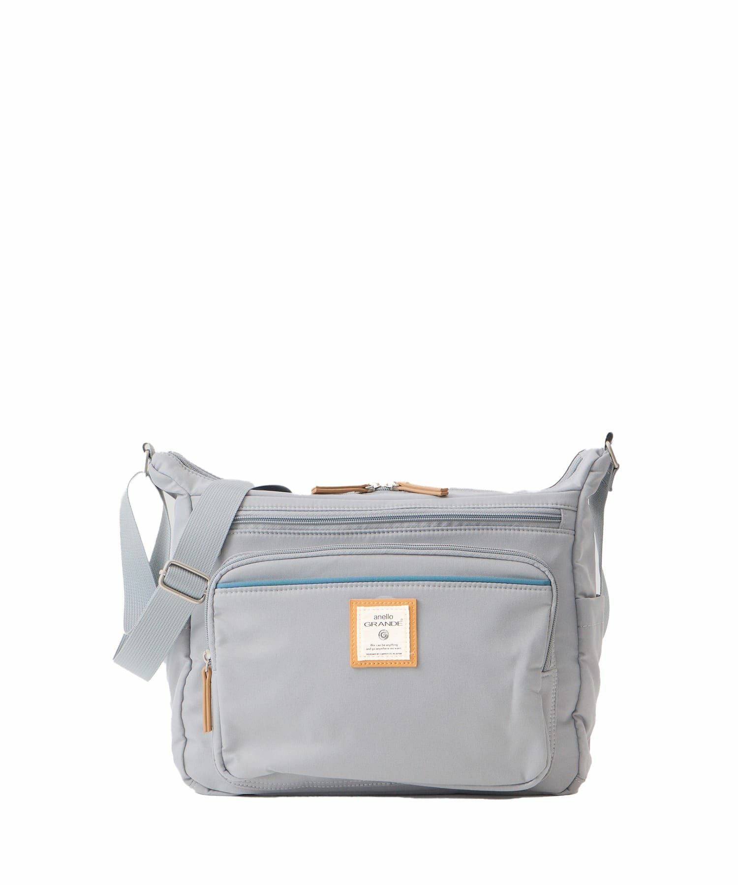 anello GRANDE ショルダーバッグ 多収納 A4 CINNAMON GTM0334