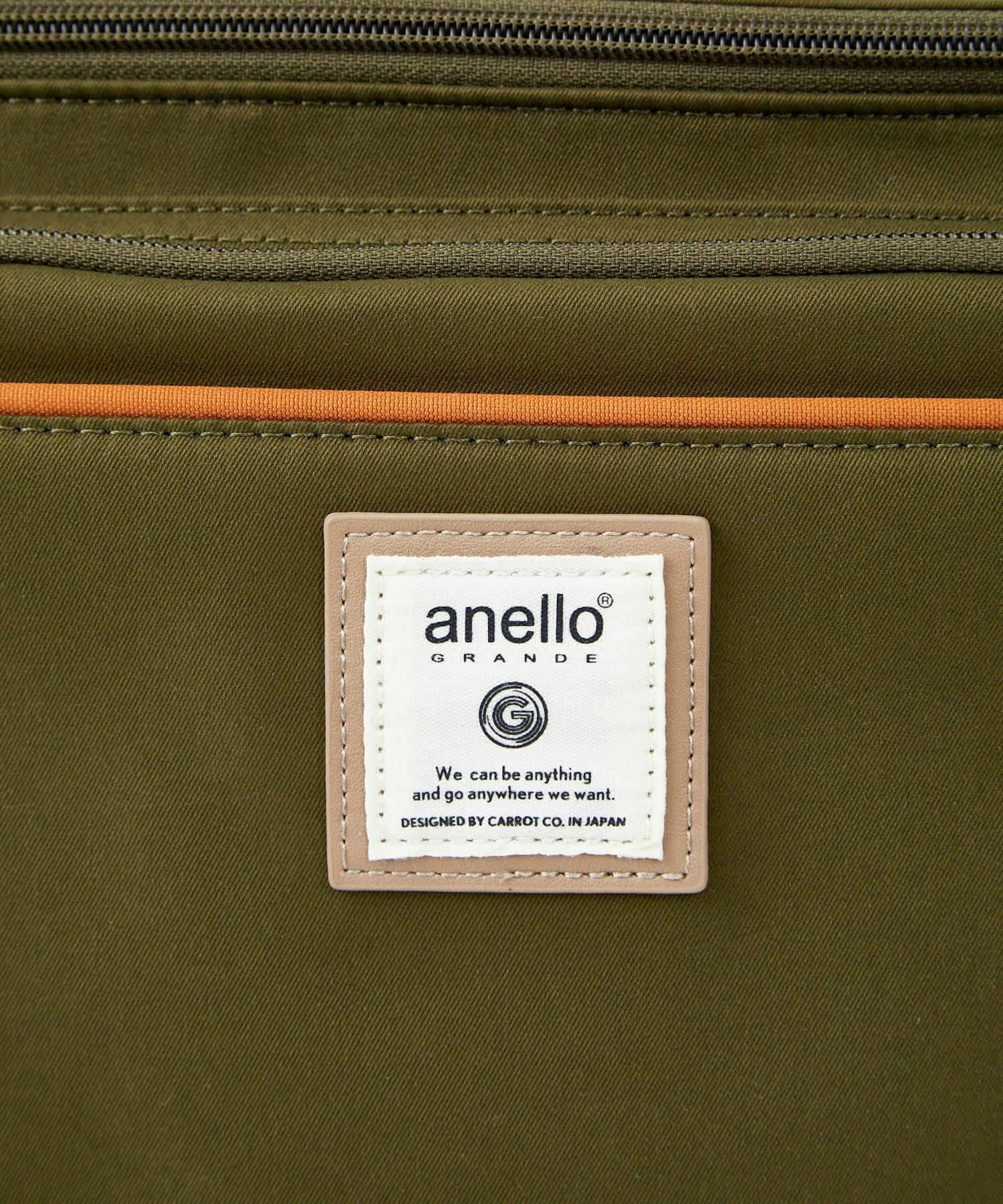 anello GRANDE ショルダーバッグ 多収納 A4 CINNAMON GTM0334