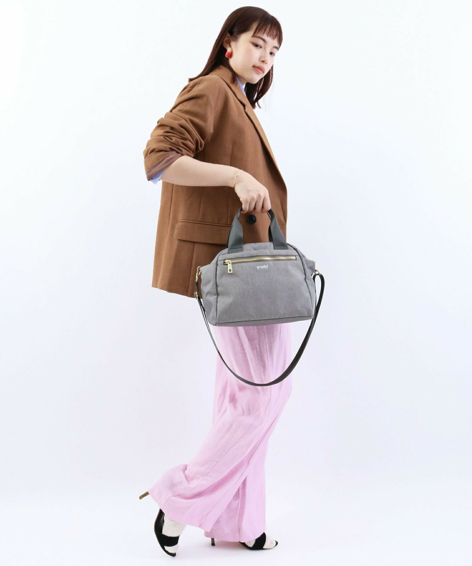 anello GRANDE ショルダーバッグ 撥水 多収納 A5 GL GT-T0472