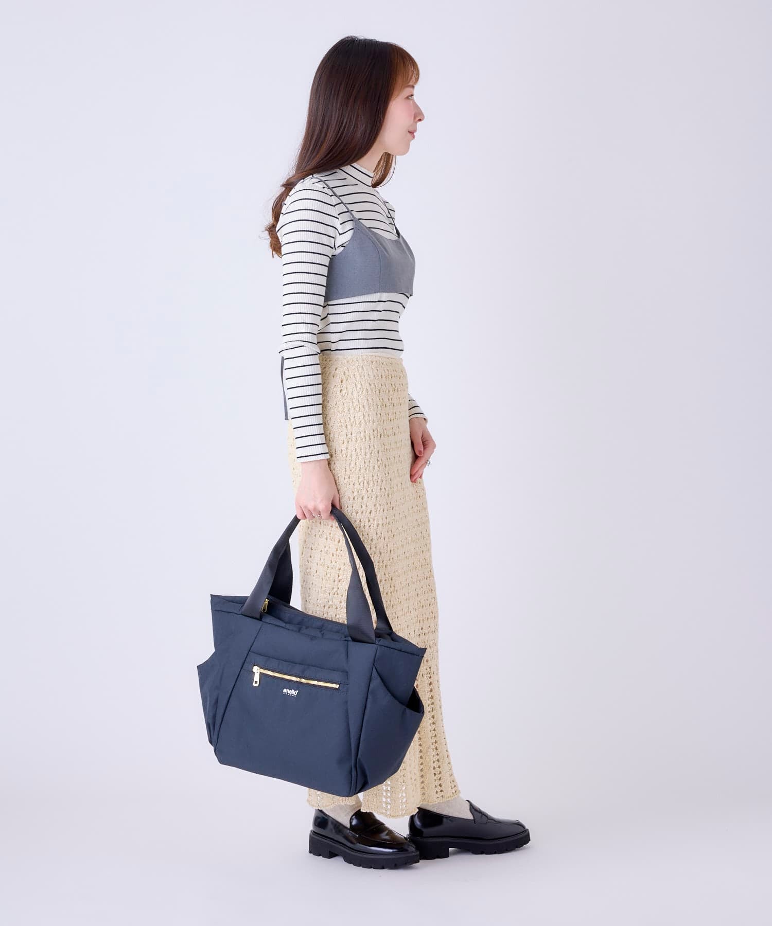 anello GRANDE トートバッグ 撥水 多収納 A4 GL GT-T0473