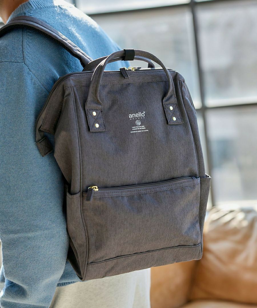 anello GRANDE リュック バックパック 口金 撥水 A4 SPS GU-B3013