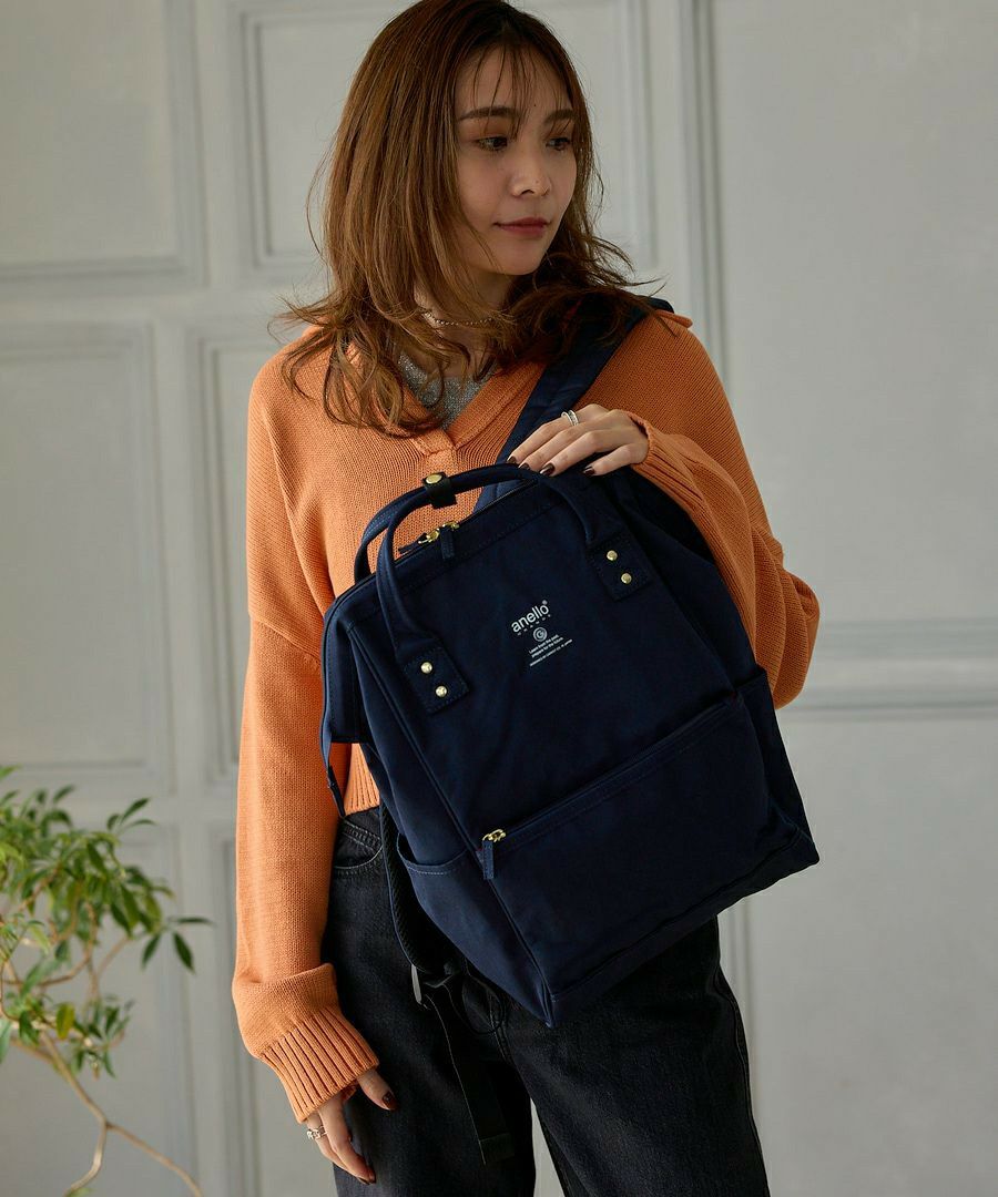 anello GRANDE リュック バックパック 口金 撥水 A4 SPS GU-B3013