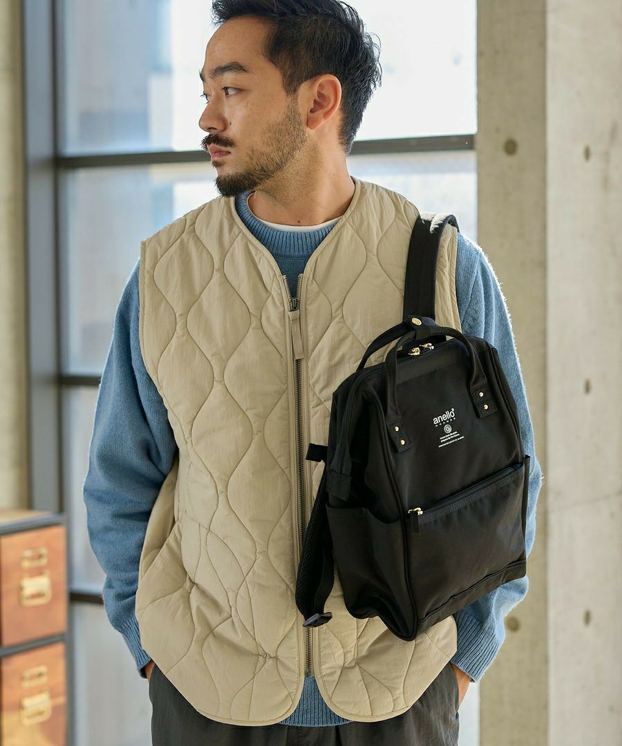 anello GRANDE リュック バックパック 口金 撥水 A4 SPS GU-B3014