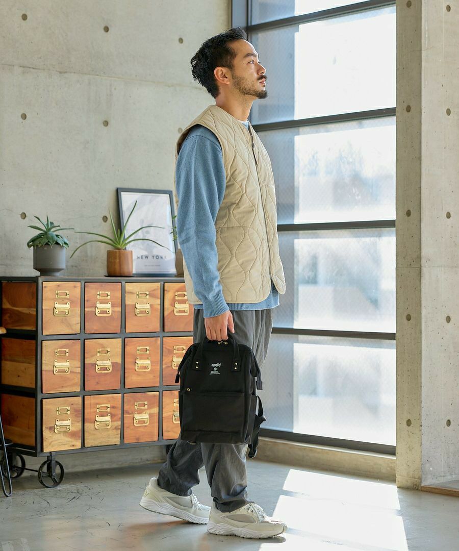 anello GRANDE リュック バックパック 口金 撥水 A4 SPS GU-B3014