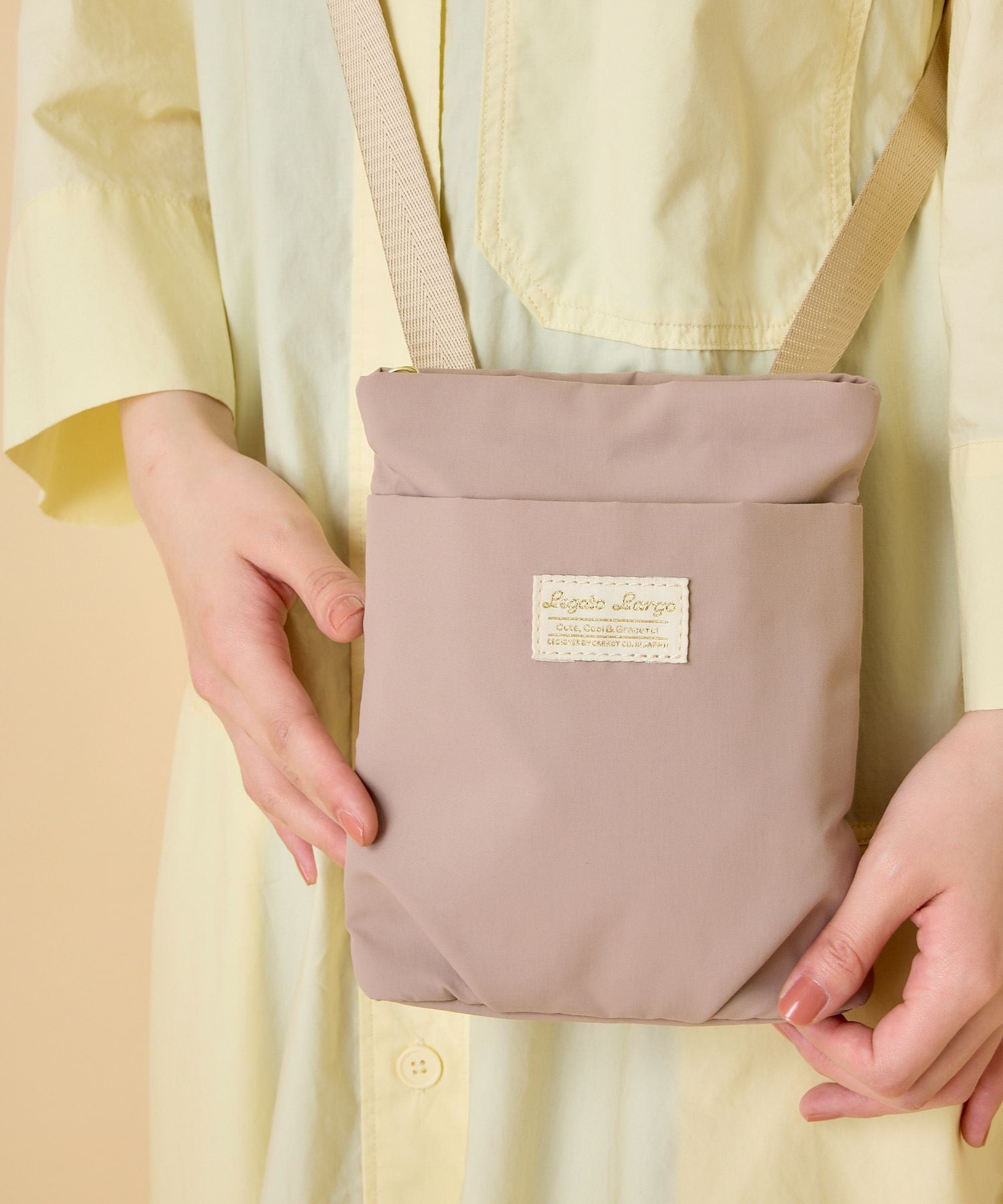 Legato Largo ショルダーバッグ 洗濯可能 軽量 mini フワリ LH-X0061