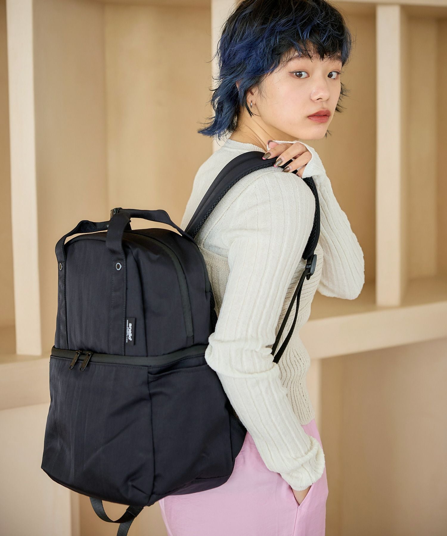 anello リュック バックパック 撥水 A4 LAYER ATM0615