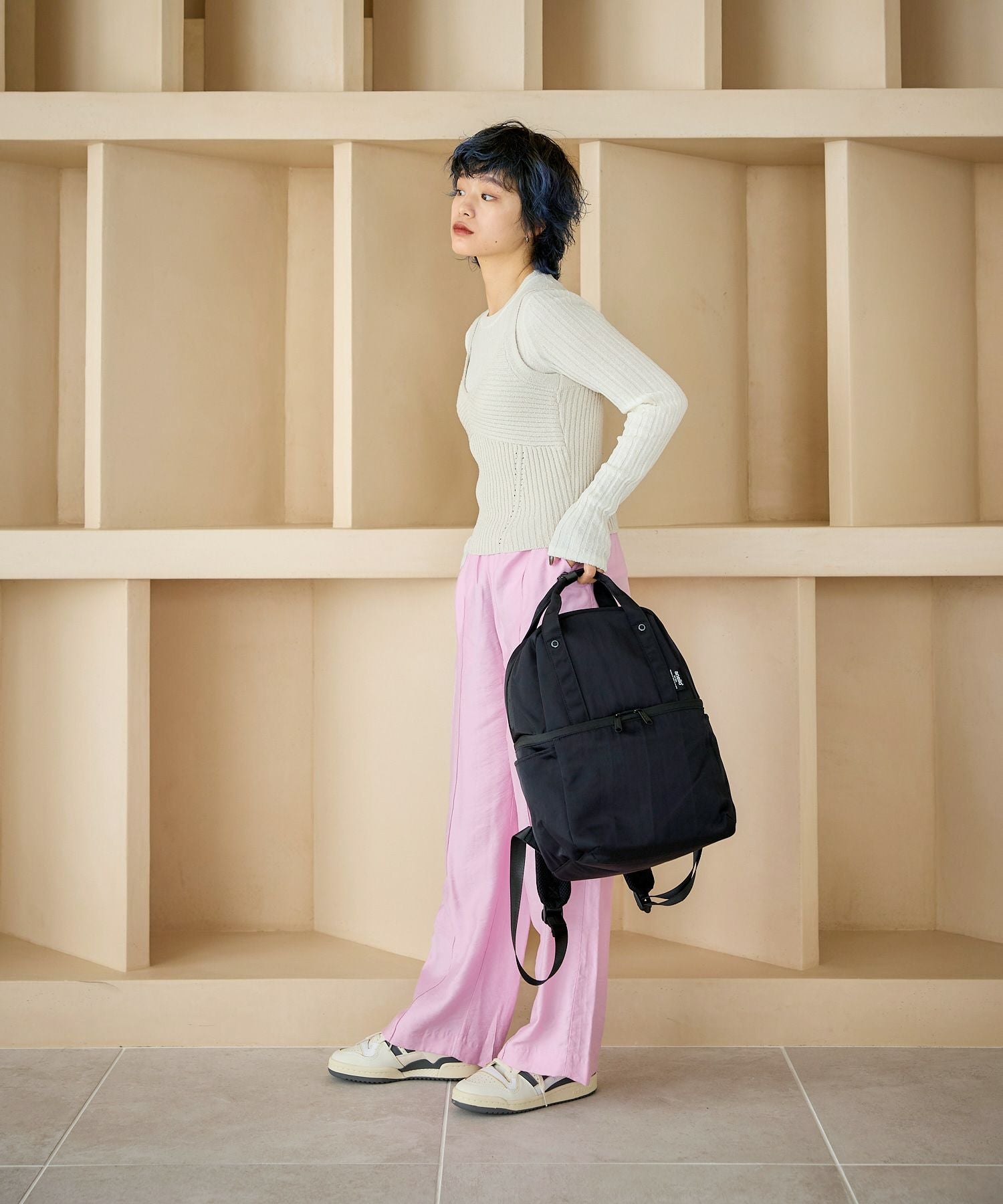 極上の逸品✨️YUHAKU【La Moda】バックパック YLM064 二層構造
