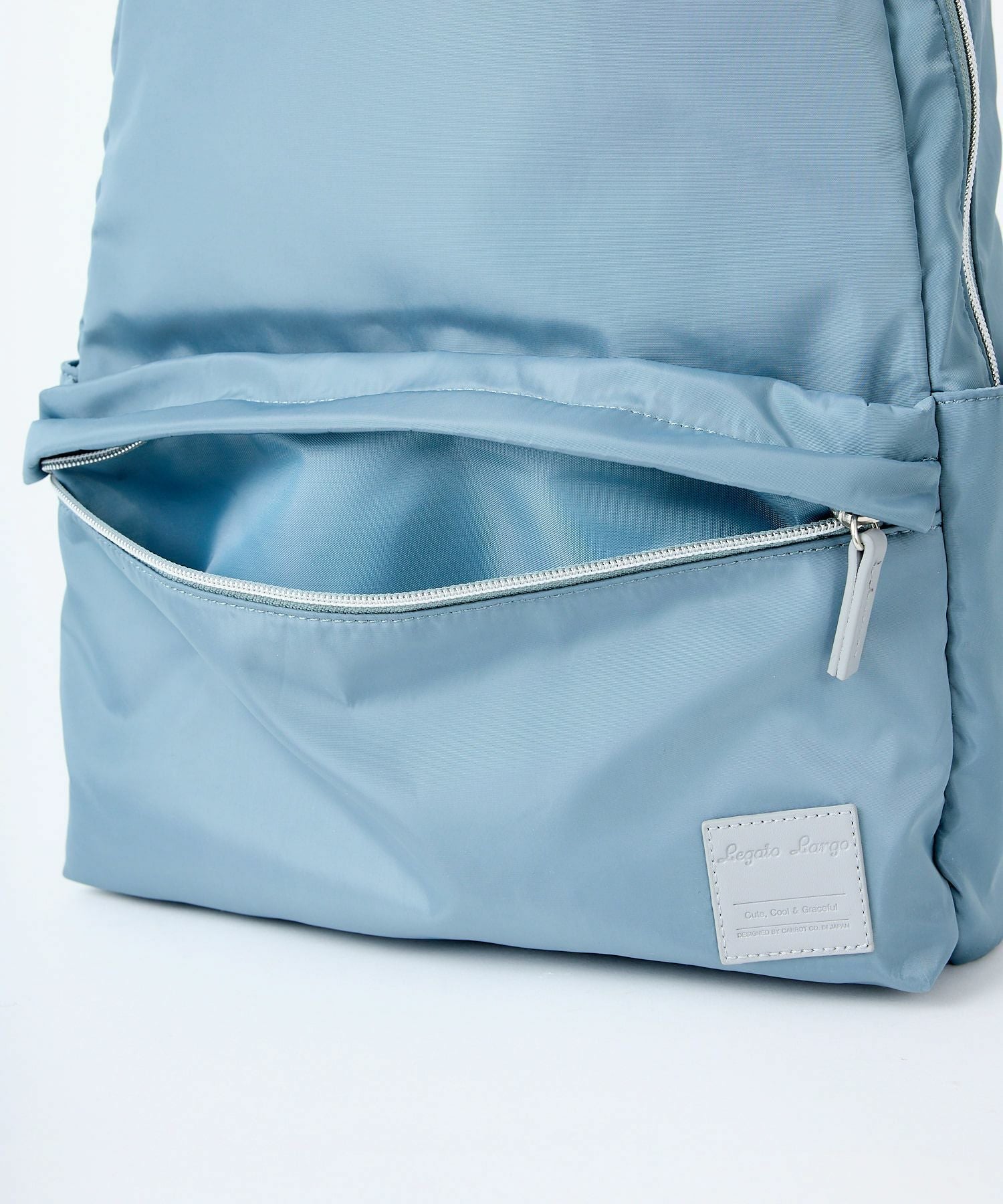 Legato Largo リュック バックパック 撥水 多収納 10ﾎﾟｹ A4 シルキー LI-V0083