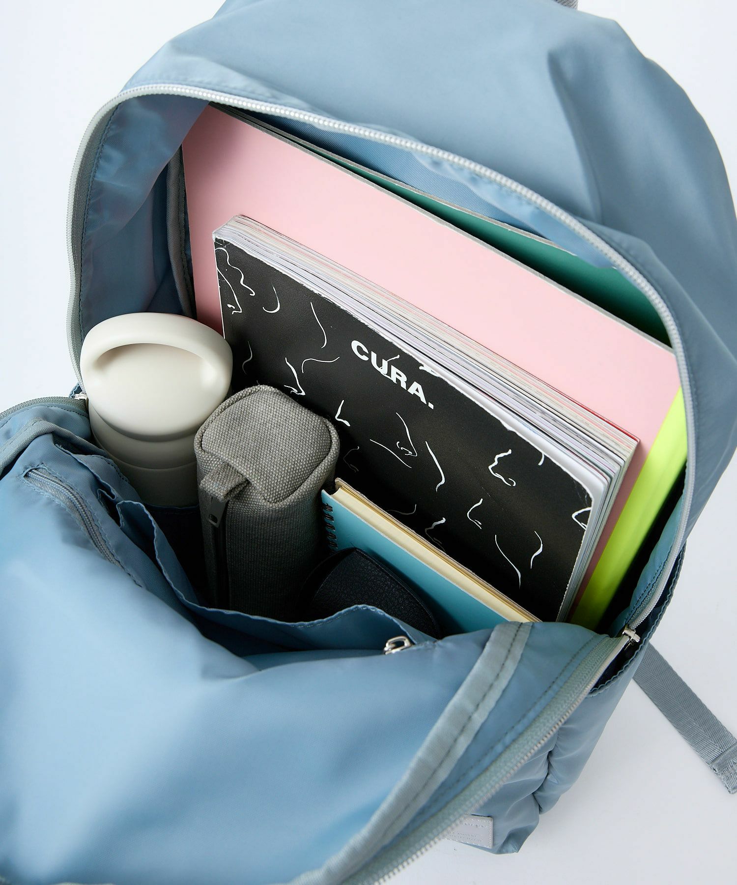 Legato Largo リュック バックパック 撥水 多収納 10ﾎﾟｹ A4 シルキー LI-V0083