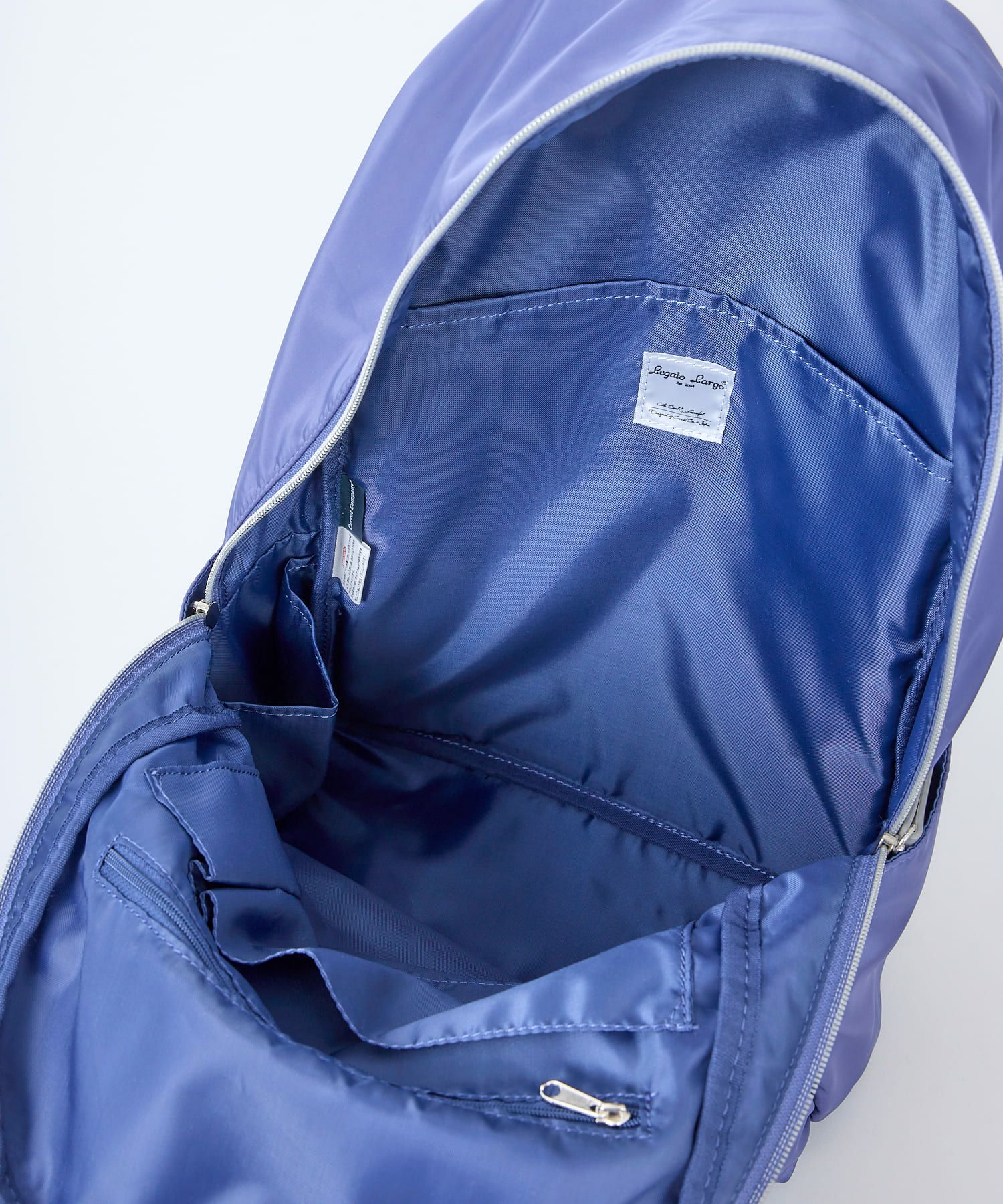 Legato Largo リュック バックパック 撥水 多収納 10ﾎﾟｹ A4 シルキー LI-V0083