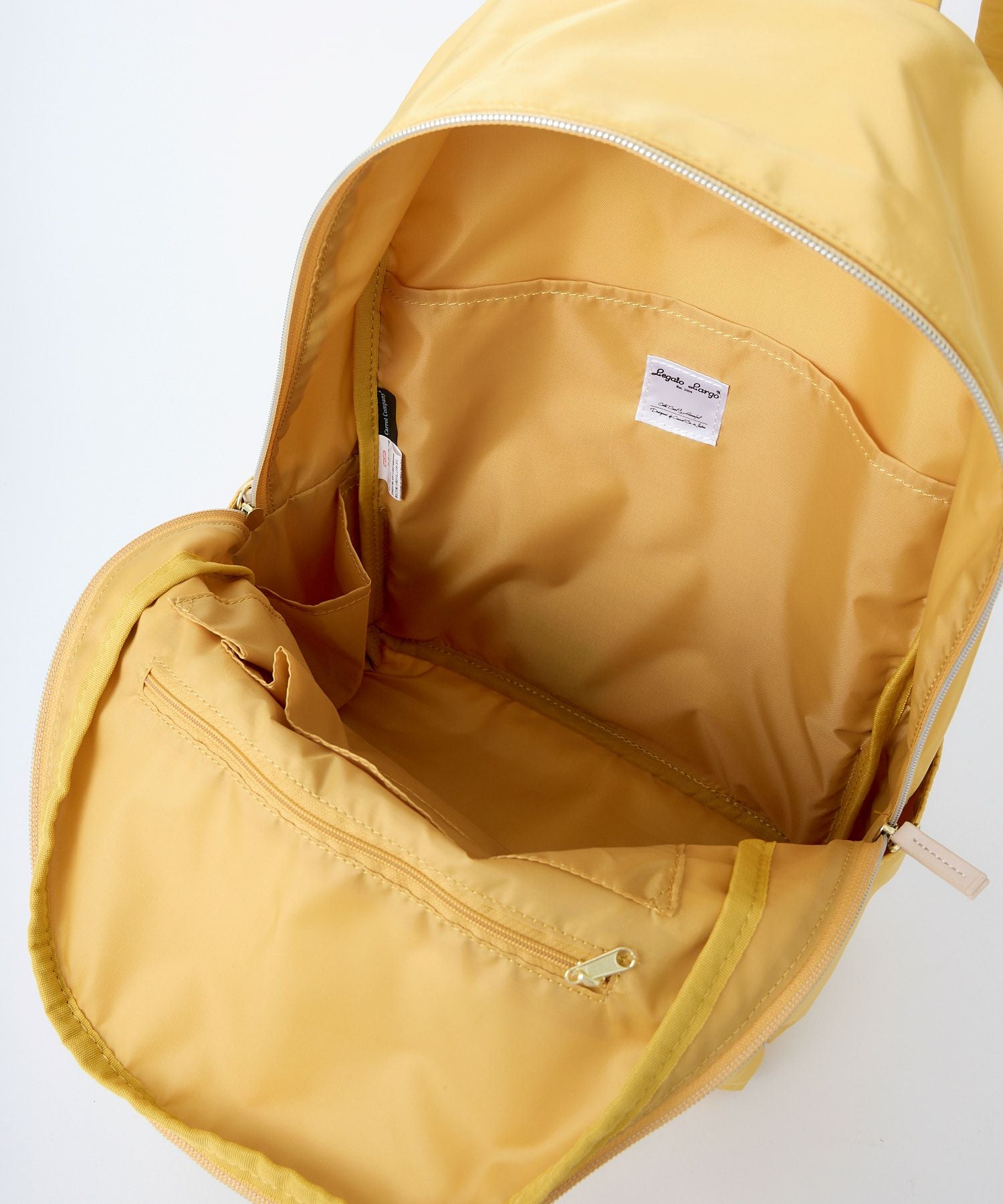 Legato Largo リュック バックパック 撥水 多収納 10ﾎﾟｹ A4 シルキー LI-V0083